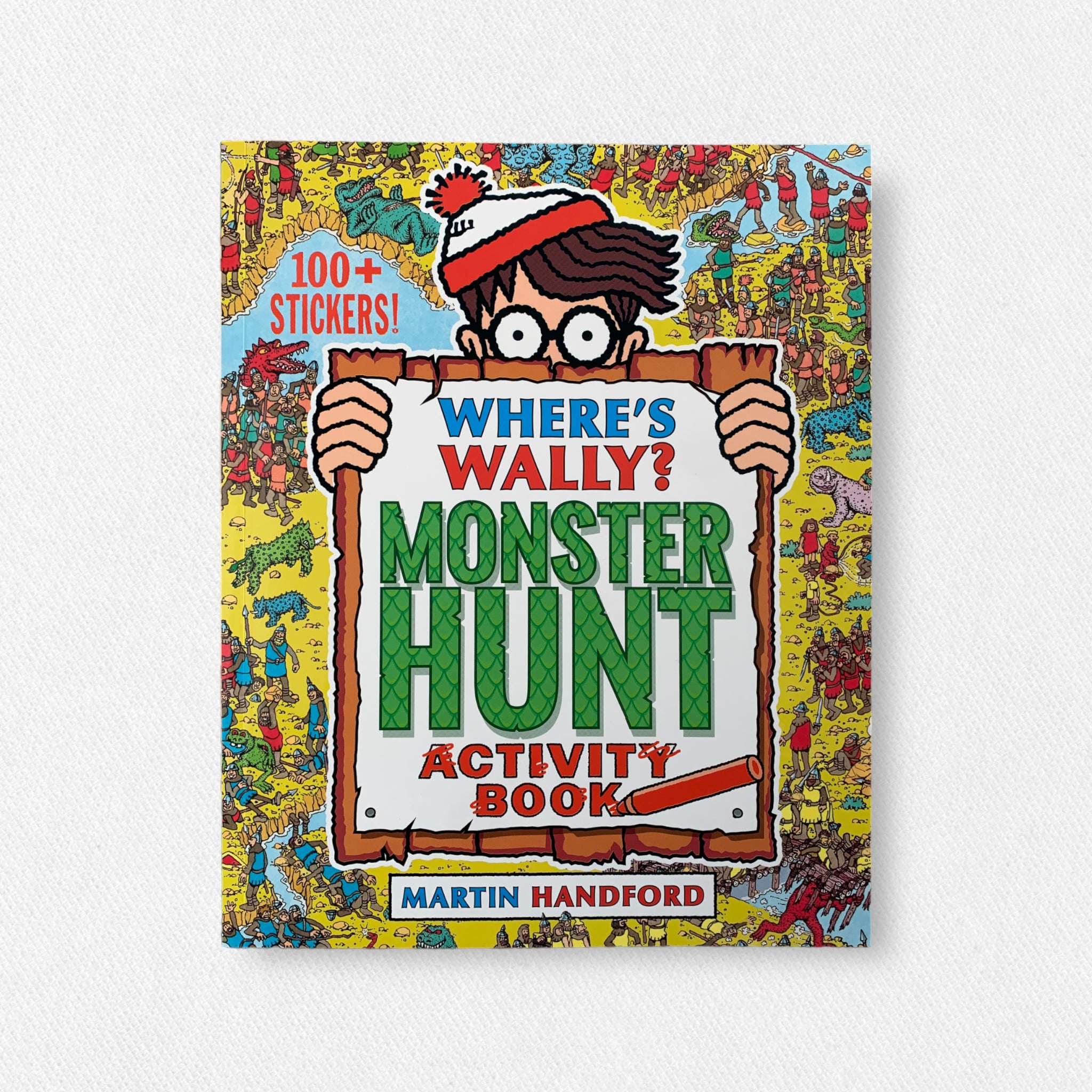 Where's Wally? Monster Hunt: Activity Book by Martin Handford